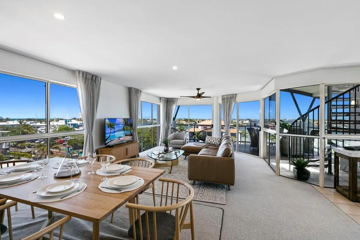 Incredible Beachside Penthouse-Riva11 Mooloolaba Apartmán